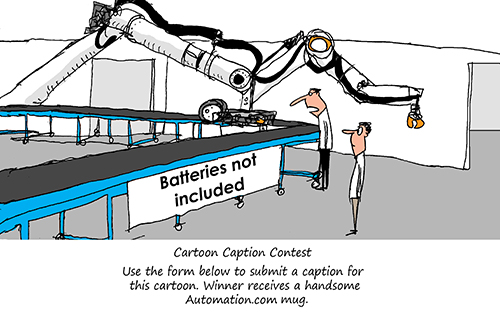 Otto Mation Comic Caption Contest: May 2024