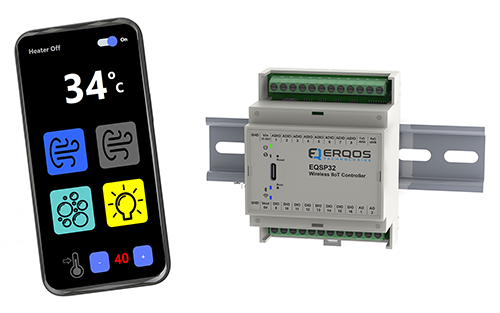 Erqos Launches Revolutionary Wireless IIoT Controller, Transforming Automation with No-Code Programming